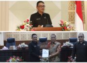 Sekdakot Edwin Roring Hadiri Rapat Paripurna Dewan Mewakili WalkotaTomohon