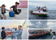 KN. Ular Laut-405 Bakamla RI Selamatkan Kapal Terombang Ambing di Laut Flores