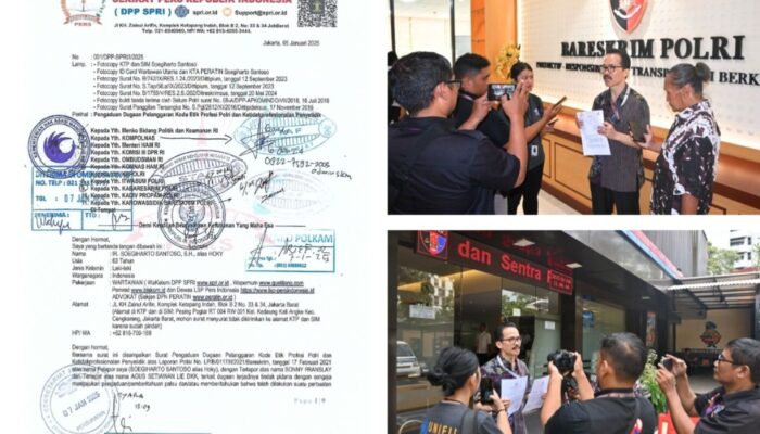 Laporan Polisi Dihentikan, Soegiharto Santoso Mengadu ke Propam, Kapolri, Kompolnas hingga Kemenko Polkam