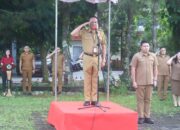 Sekretaris Daerah Kota Tomohon Edwin Roring Pimpin Apel Kerja Awal Bulan