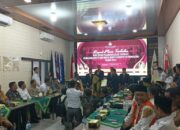 Rapat Pleno Penetapan Bupati Terpilih Dikawal Pengamanan Polres Pringsewu.