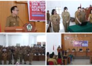 Wali Kota Caroll Sambut Positif Dilaksanakannya Launching dan Implementasi Aplikasi e-SAKIP Kota Tomohon.