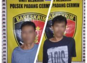 2 Spesialis Bobol Alfamart Berhasil Diringkus Tekab 308 Polsek Padang Cermin, 3 Buron !!