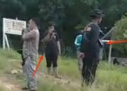 Dugaan Oknum Brimob Bekingi Tanah Adat di Desa Lumbir Rejo, Atas Perintah Pimpinan