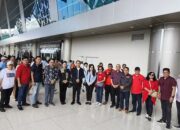 Wali Kota Caroll dan Wakil Wali Kota Sendy Dijemput di Bandara Sam Ratulangi
