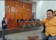 Ikut Raker Perdana Wali Kota dan Wawali, Adrian Ngenget Laporkan Kinerja PDAM Tomohon