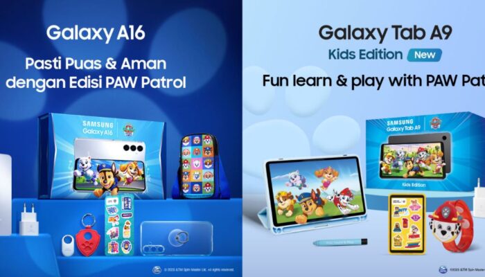 Dapatkan Aksesoris PAW Patrol di Galaxy A16 dan Galaxy Tab A9 Kids Edition
