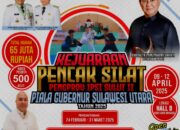 Kakauhe, IPSI Sulut Bakal Gelar Kejuaraan Pencak Silat April Mendatang, Memperebutkan Piala Gubernur Sulut