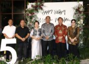 Caroll-Sendy Hadiri HUT Pernikahan ke-25 Ketua Pengadilan Negeri Tondano