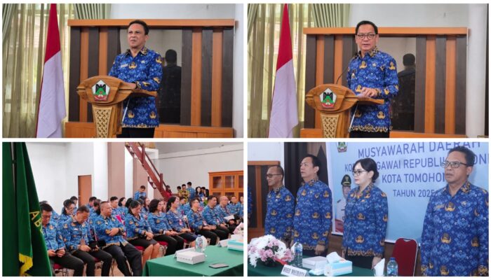 Edwin Roring Terpilih Secara Aklamasi, Siap Mengemban Tugas Sebagai Ketua DP KORPRI Tomohon