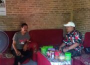 Ketua (LMP) Kabupaten Pesawaran Kunjungi Anggota Yang Kena Musibah