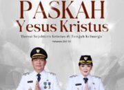 Atas Nama Pemerintah Kota Tomohon,Wali Kota Caroll dan Wawali Sendy Sampaikan Ucapan Selamat Merayakan Hari Raya Paskah