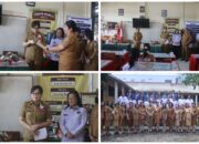 Naskah UAS di SD GMIM IV Tomohon Dibuka Wakil Wali Kota Sendy Rumajar