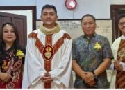 Ketua DPRD Tomohon Hadiri Perayaan Syukur Imam Baru, MonoTurang Sampaikan Proficiat untuk Umat Katolik Kevikepan Tomohon
