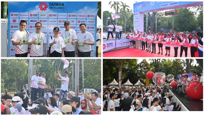 APTIKNAS Dukung Pelaksanaan Taiwan Excellence Happy Run di Tahun ke-10