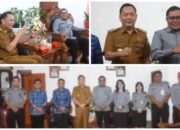Kakanwil Kemenkum Provinsi Sulut Temui Wali Kota Tomohon