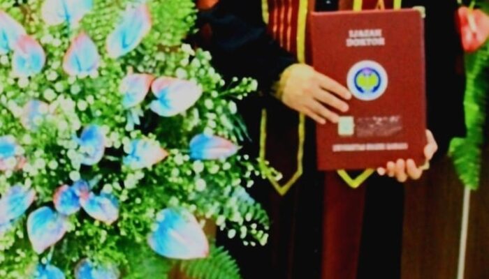Berhasil Raih Gelar Doktor, Tintongan Bukanlah Sosok ABS