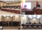 Caroll-Sendy Hadiri Rapat Paripurna DPRD Kota Tomohon Dalam Rangka Laporan dan Pendapat Akhir