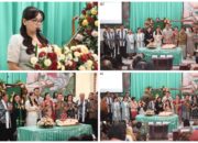 Wawali Tomohon Sendy Rumajar Ikut Ibadah Syukur HUT ke-72  Jemaat GMIM Eben Haezar Kaaten