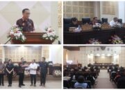 Wali Kota Tomohon Paparkan Rancangan KUA-PPAS 2026 dalam Rapat Paripurna DPRD