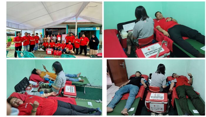 Serikat Pekerja PLN UPT Manado Gelar Donor Darah Peringati Hari Pahlawan