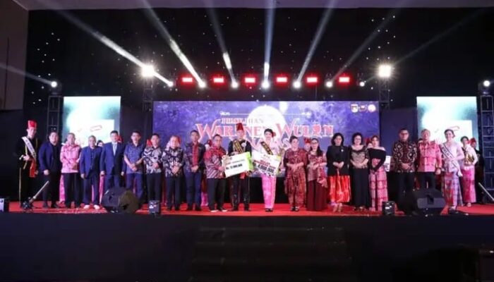 Meriah! Malam Grand Final Waraney Wulan Minahasa 2025 Jadi Ajang Apresiasi Generasi Unggul