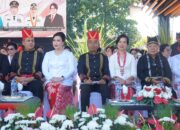 Dandim 1302/Minahasa dan Ketua Persit Hadiri Upacara Peringatan HUT ke-597 Minahasa