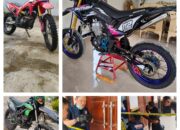 3 Motor Anggota TNI Raib Digondol Maling, Aksi Terekam CCTV