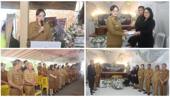 Wakil Wali Kota Tomohon Hadiri Ibadah Penghiburan Alm. Djon Maindoka