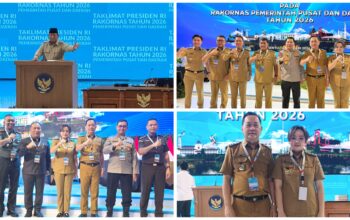 Wali Kota dan Wakil Wali Kota Tomohon Hadiri Rakornas 2026 di Bogor