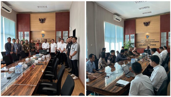 PLN Grup Sulawesi Perkuat Sinergi dengan BPN Sulut untuk Legalitas Aset Kelistrikan