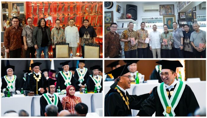 Fadli Zon Dikukuhkan sebagai Profesor Kehormatan UNAS: “Budaya Adalah Fondasi Peradaban”