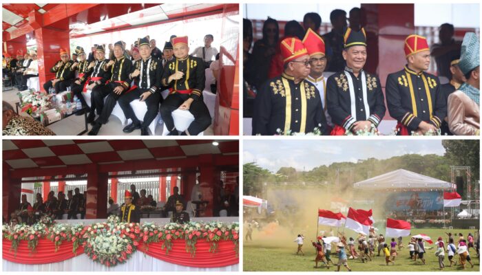 Wali Kota Tomohon Hadiri Upacara Peringatan 80 Tahun Peristiwa Merah Putih di Manado