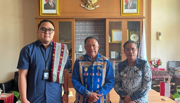 Silahturahmi Pimpinan BRI Soe dengan Bupati TTS, Wujud Dukungan BRI Untuk Pembangunan Daerah.