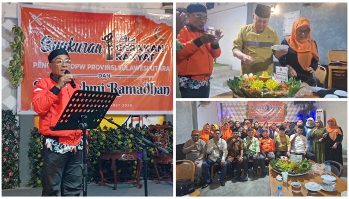 Silaturahmi Ramadhan, DPW Gerakan Rakyat Sulut Peringati Satu Tahun Berdiri