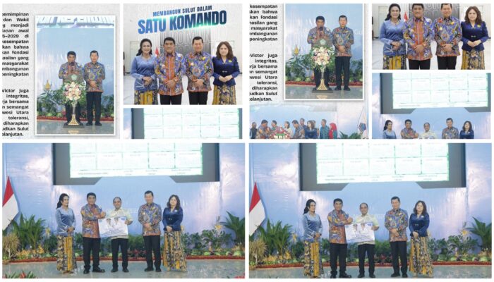 Satu Tahun Menjaga Amanah: Duet Yulius-Victor Tegaskan Komitmen Membangun Sulut dalam “Satu Komando”