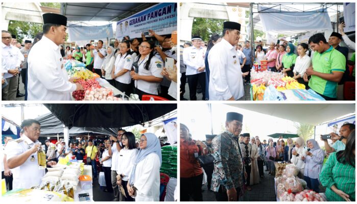 Pastikan Distribusi Aman Gubernur Yulius Tinjau Pelaksaaan Gerakan Pangan Murah di Kabupaten-Kota