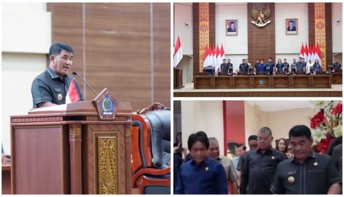 Gubernur Yulius Sampaikan LKPJ 2025, Tekankan Kesejahteraan dan Konektivitas Wilayah