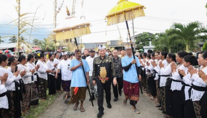 Wagub Mailangkay Tinjau Persiapan Festival Ogoh-Ogoh, Tekankan Nilai Toleransi di Bolaang Mongondow