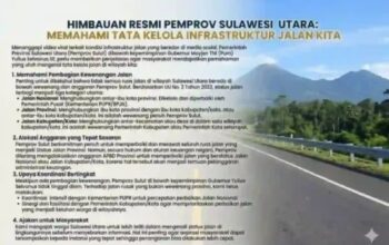 Tak Semua Jalan di Sulut Kewenangan Provinsi, Pemprov Beri Penjelasan Resmi