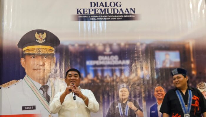 Gubernur Yulius Motivasi Kader GMKI Makassar: Kenali Diri, Maksimalkan Pengabdian untuk Indonesia Emas 2045