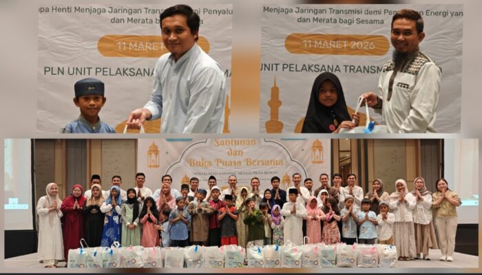 PLN UPT Manado Santuni 50 Anak Yatim, Usung Tema “Menyalakan Harapan, Mengalirkan Berkah”