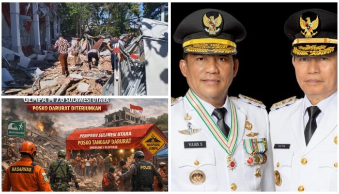 Pemprov Sulut Aktifkan Posko Darurat, Respons Cepat Pascagempa M 7,6