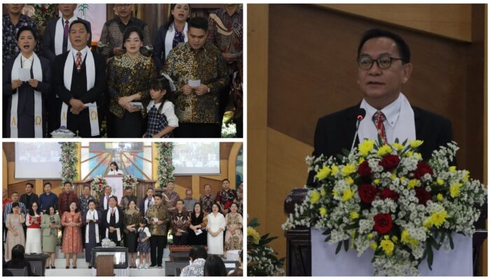 Wali Kota Tomohon Hadiri Ibadah Paskah 2026, Ajak Warga Perkuat Iman dan Dukung Pembangunan