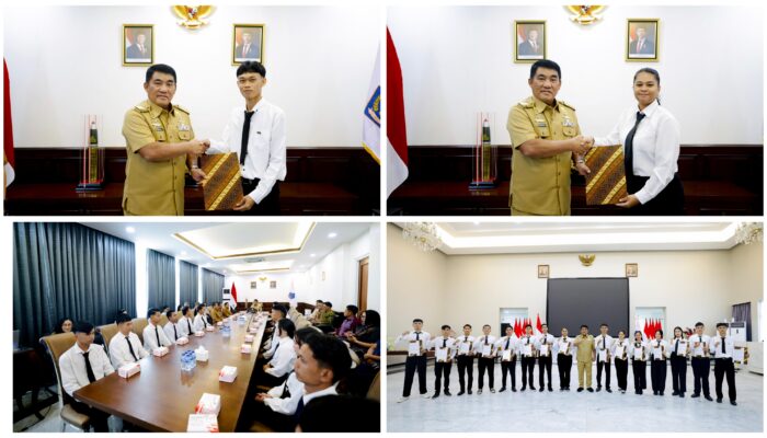 Gubernur Yulius Lepas 15 Peserta Magang ke Jepang, Dorong SDM Unggul Sulut