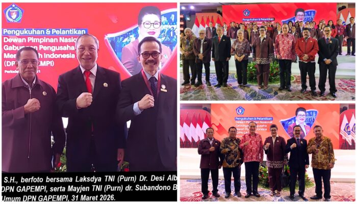 Minarni L. Panggabean Resmi Dilantik sebagai Ketua Umum DPN GAPEMPI Periode 2026–2031