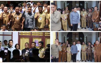 Dampingi Wapres Gibran di Minahasa, Gubernur Yulius Pastikan Percepatan Penanganan Pascagempa