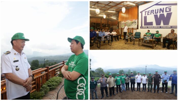 Wali Kota Tomohon Sambut Ketua DPD RI, Ajak Dukung Program “Tomohon Menanam”