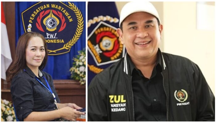 Ketua PWI Sulawesi Utara, Sintya Bojoh, Menyampaikan Duka Cita Mendalam