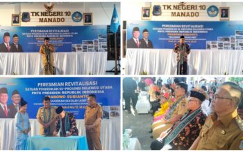 Revitalisasi Sekolah di Sulut Diresmikan, Dorong Lingkungan Belajar Asri dan Modern